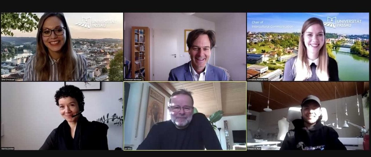 Panel discussion on the topic of "Biculturality" via Zoom