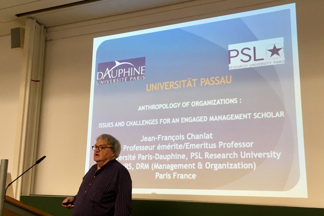 Guest Lectures Prof. Jean-Fran&ccedil;ois Chanlat 
