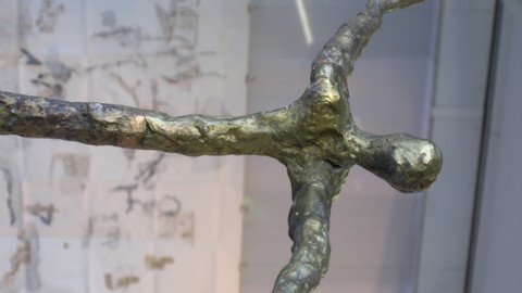 Skulptur abstrakte Figur