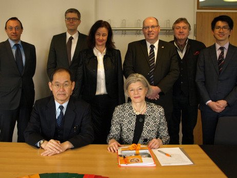 Besuch des japanischen Generalkonsuls Hidenao Yanagi, M&auml;rz 2017