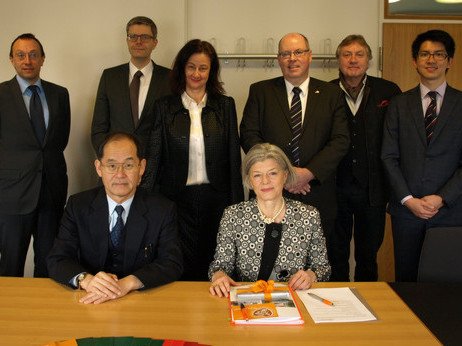 Besuch des japanischen Generalkonsuls Hidenao Yanagi, M&auml;rz 2017