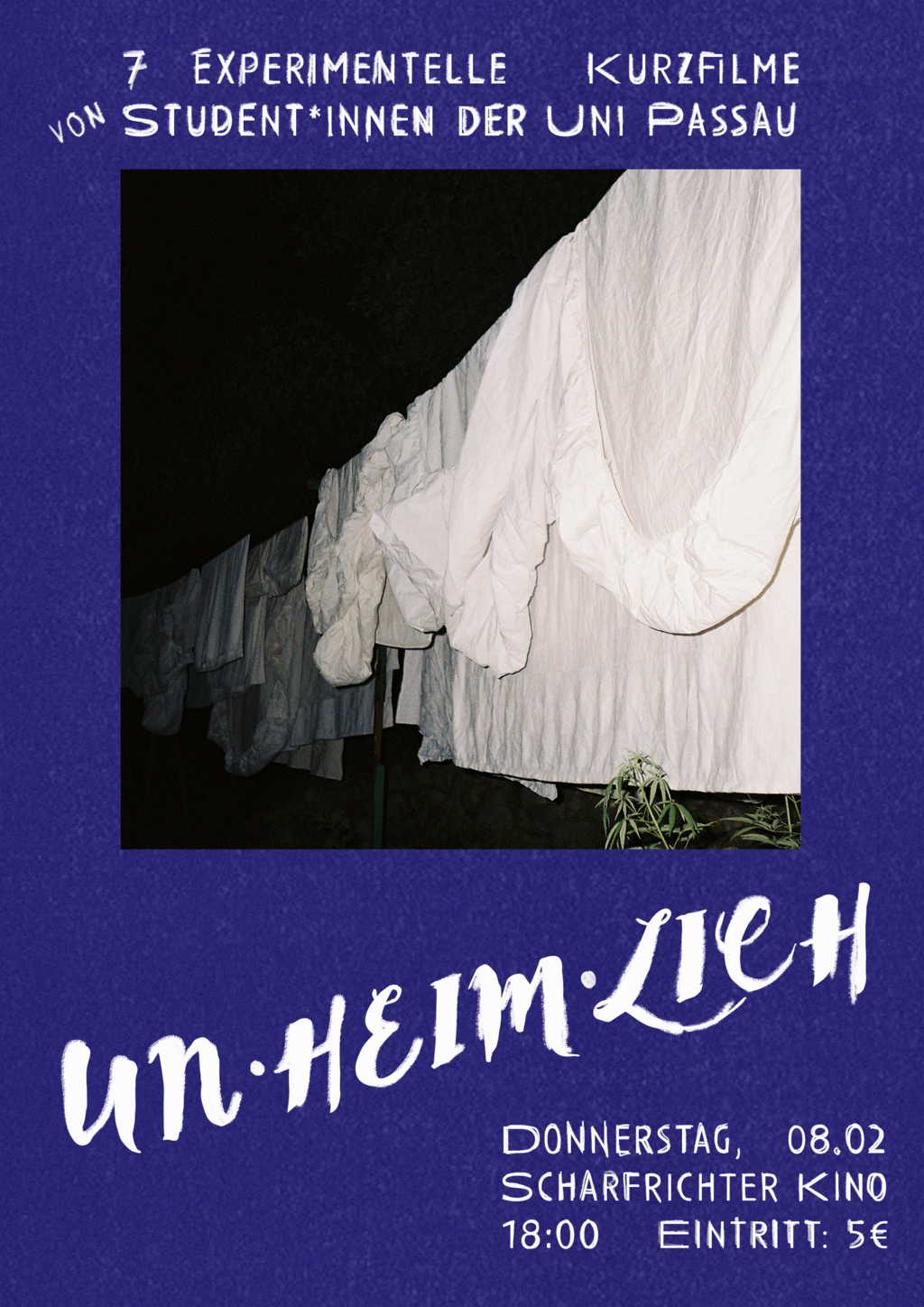 Poster "Unheimlich" Kurzfilme