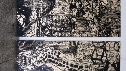 Druck >>250 x 122 cm