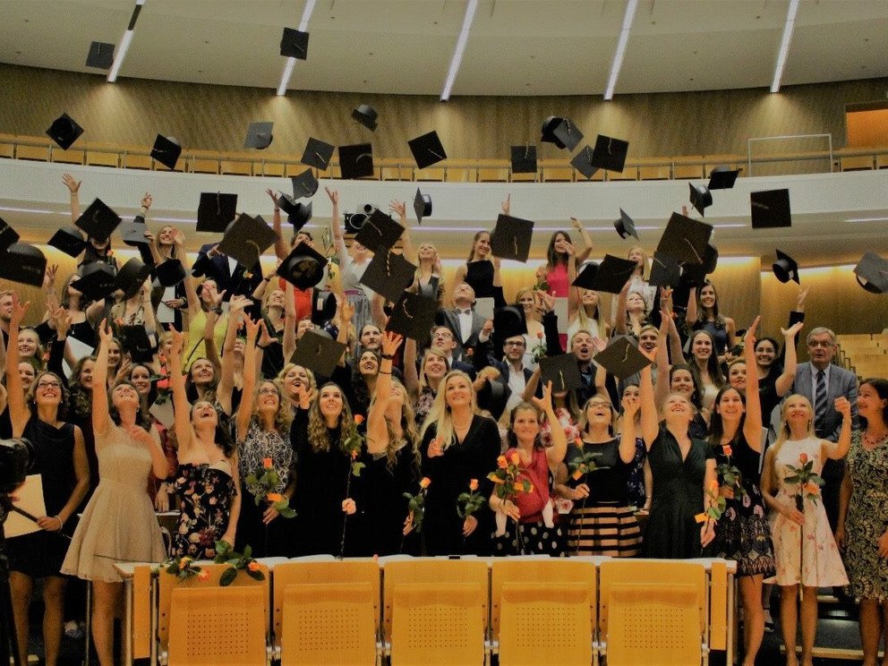 Examensfeier des Departments Kulturraumstudien, Juli 2017
