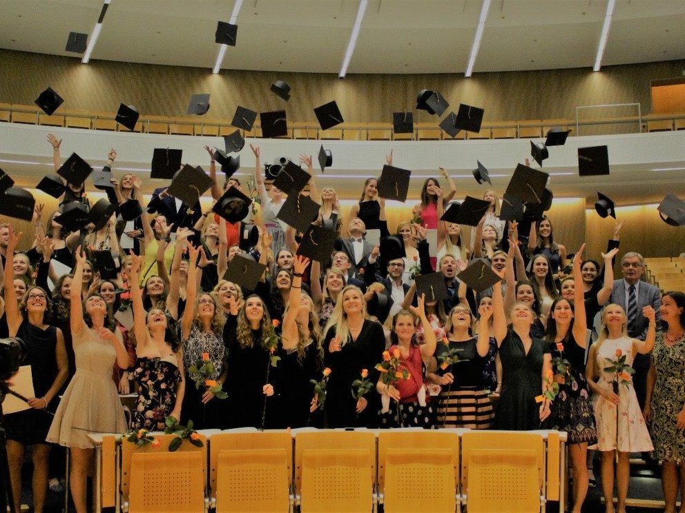 Examensfeier des Departments Kulturraumstudien, Juli 2017