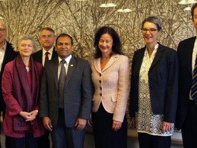 Besuch des indischen Generalkonsuls Sugandh Rajaram, Juni 2017