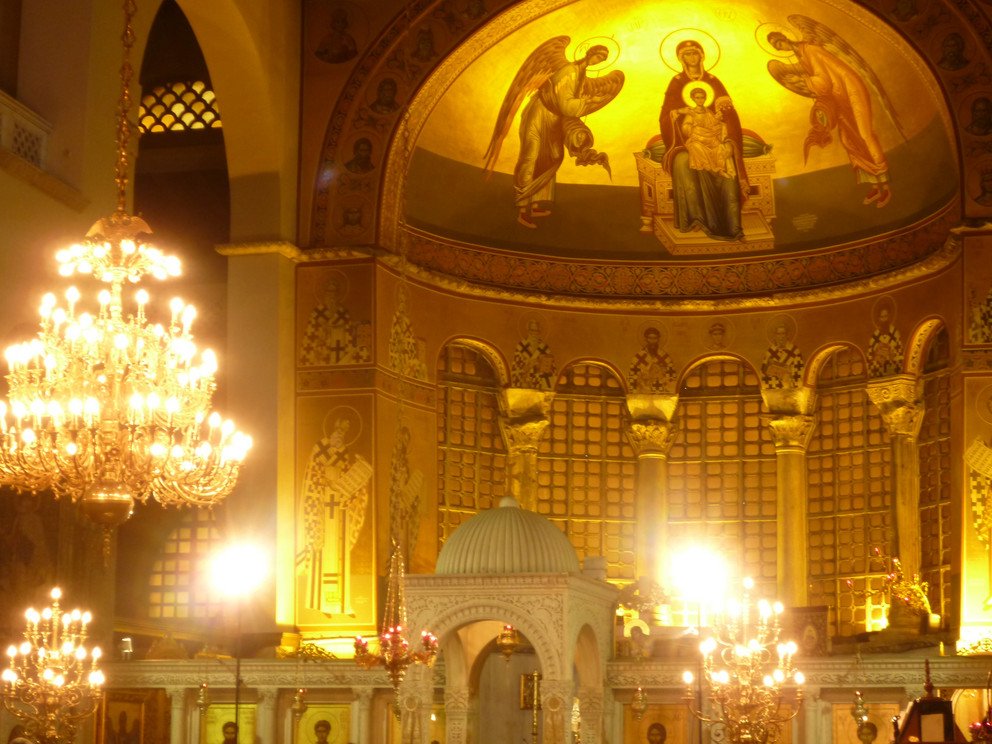 Interieur einer Kirche