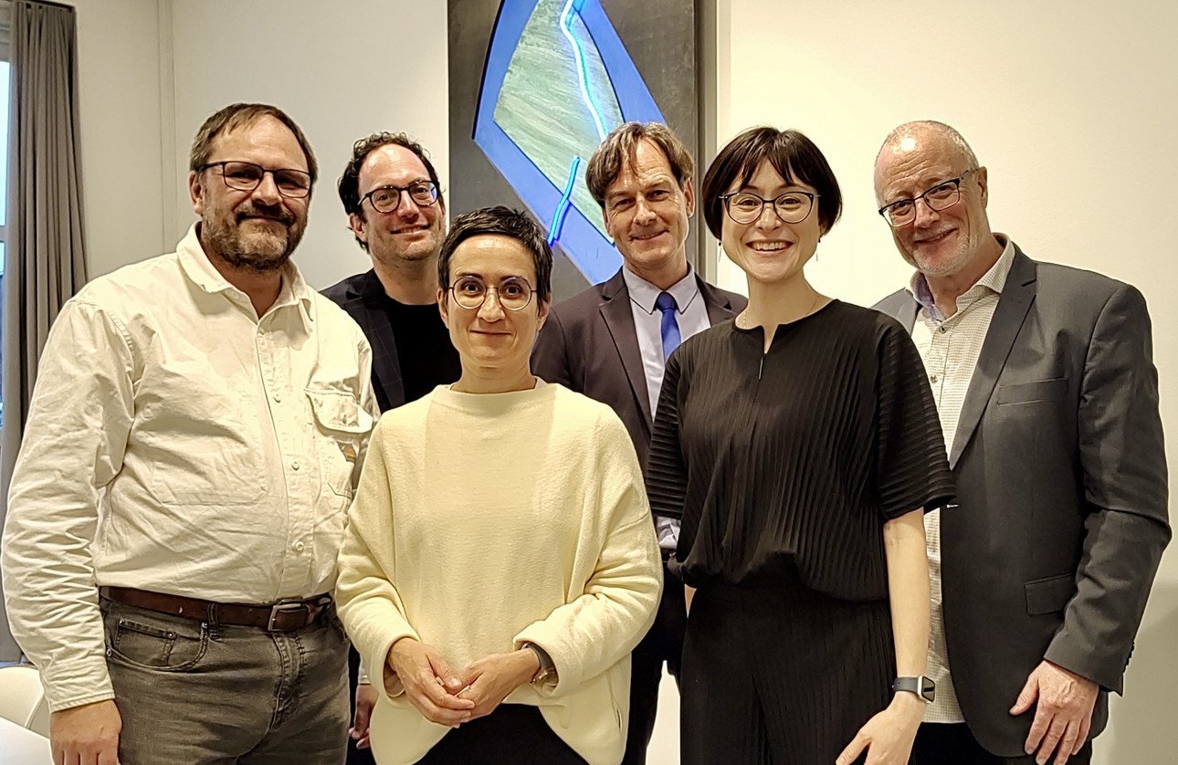 Professor Jasmin Mahadevan, Alex Klinge, Professor Jasper Hotho, Professor Christoph Barmeyer, Kristina Kazuhara