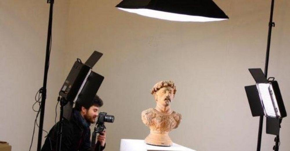 Manual Photogrammetry of a Bust