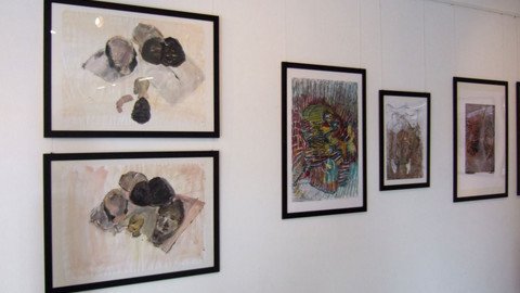 Ausstellung Kopf Gesicht Haupt