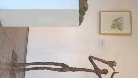 Skulptur abstrakte Figuren