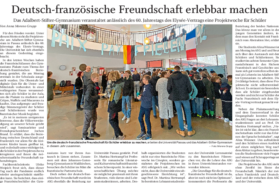 Artikel Passauer Neue Presse