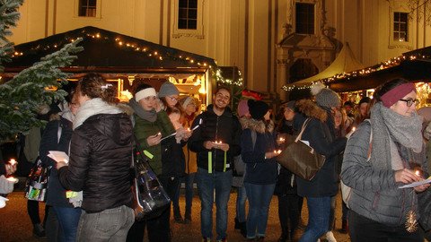 Weihnachten auf der Stra&szlig;e