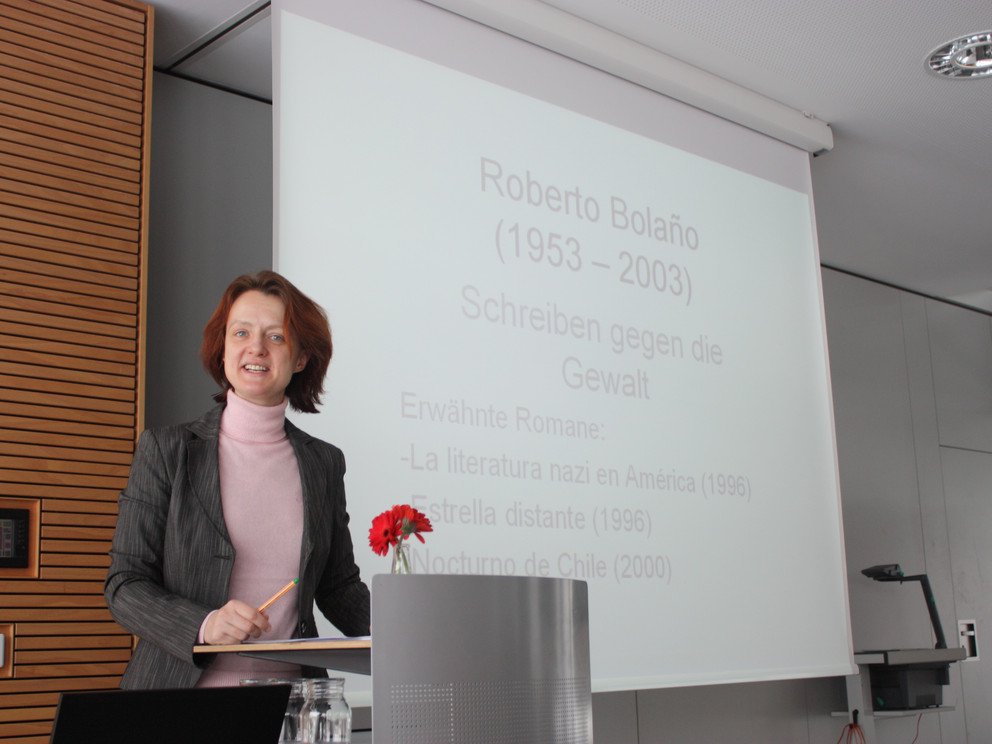 Begr&uuml;&szlig;ung durch Frau Professorin Doktor Hartwig