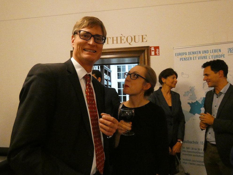 Christian Reidel und Kathrin Hautz