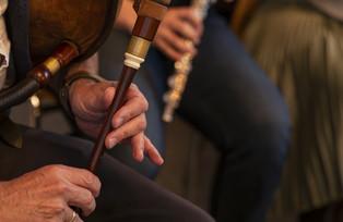 6-8tel Das Bild zeigt den Auftritt der Musikgruppe Sechs-Achtel.