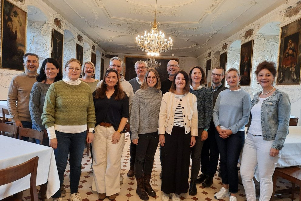 Gruppenfoto der Teilnehmerinnen und Teilnehmer am Oberseminar in Graz