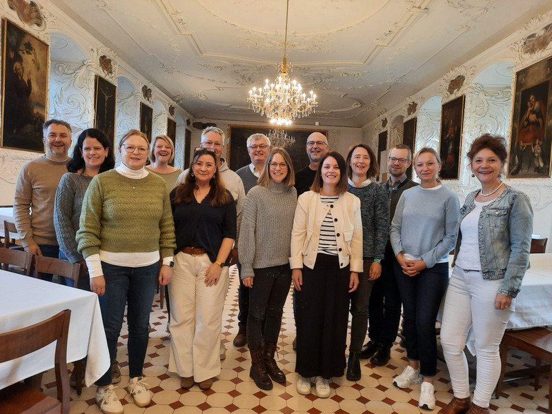 Gruppenfoto der Teilnehmerinnen und Teilnehmer am Oberseminar in Graz