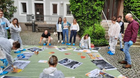 Jesus in unserer Stadt: JesuSprayer in Passau