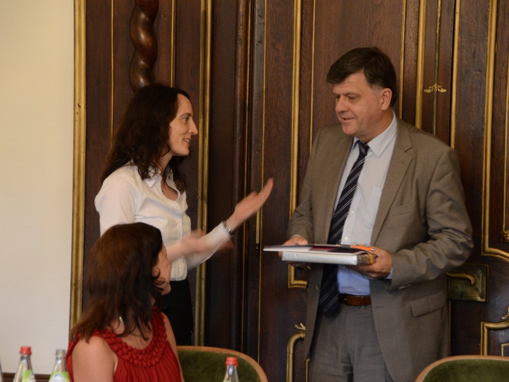 Pr&auml;sentation des Doppelabschlussprogramms, Juni 2018