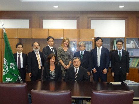 Kooperation mit der Musashi-Universit&auml;t in Tokyo, Oktober 2015