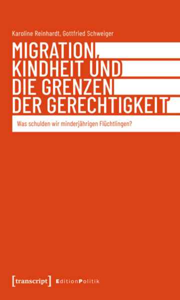 [Translate to Englisch:] Buchtitel Migration, Kindheit und die Grenzen der Gerechtigkeit