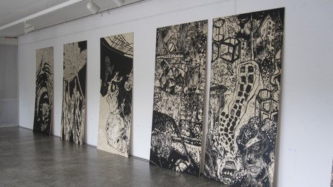 Druck >>250 x 122 cm