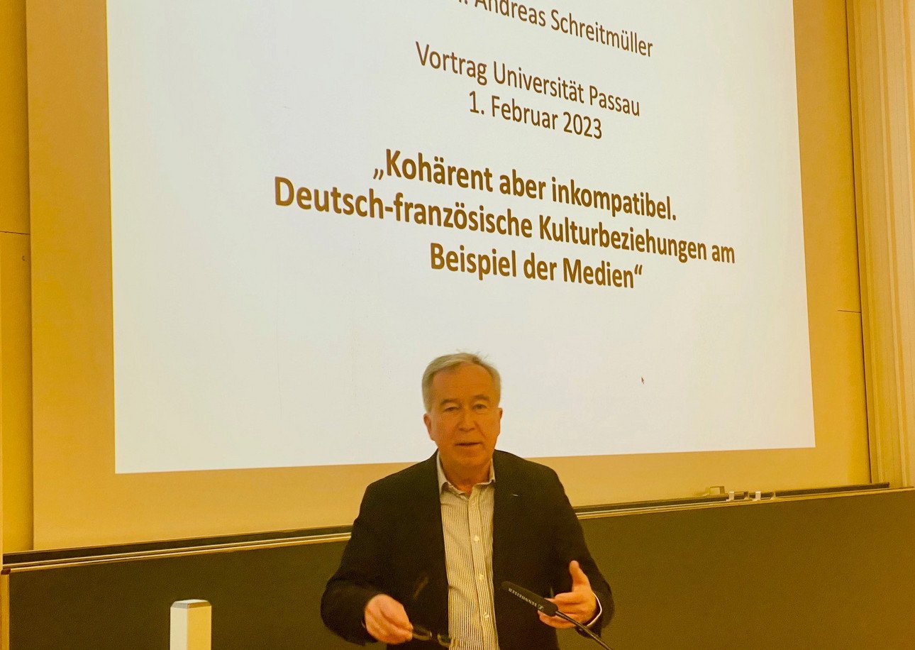 Gastvortrag Prof. Dr. Andreas Schreitm&uuml;ller