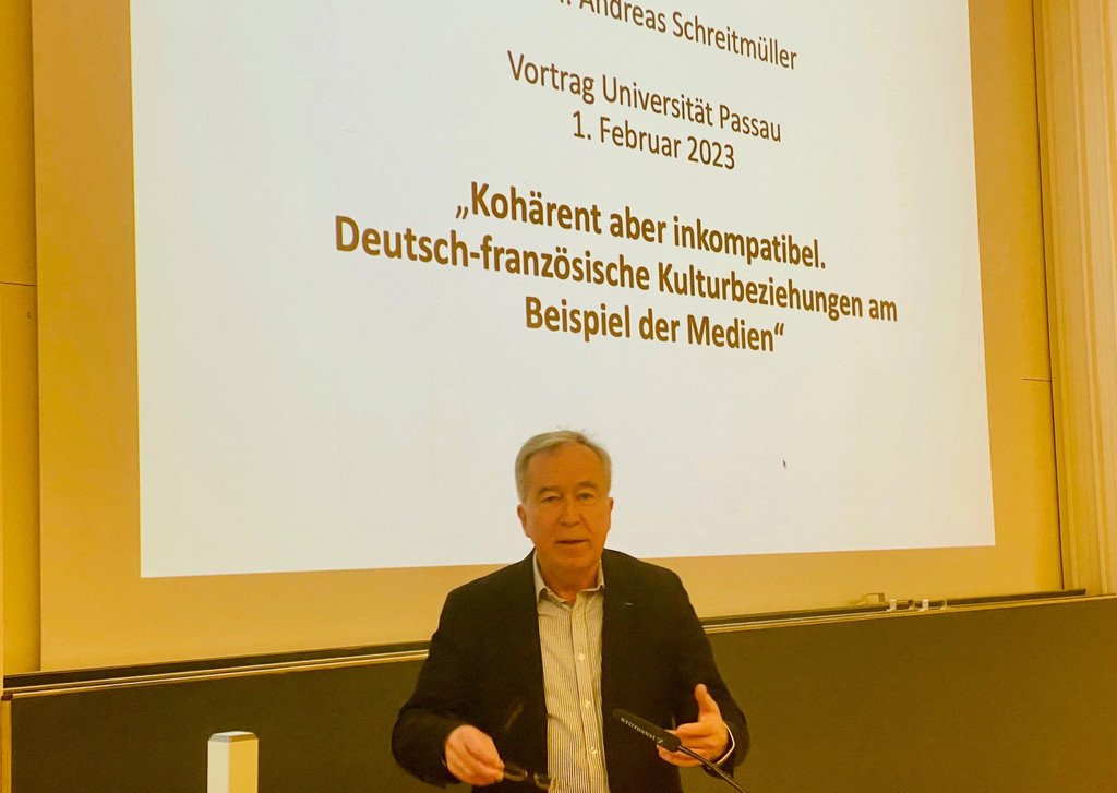 Gastvortrag Prof. Dr. Andreas Schreitm&uuml;ller