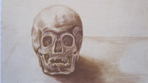 Gezeichneter Totenkopf