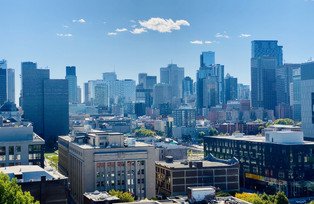 Skyline of Montréal