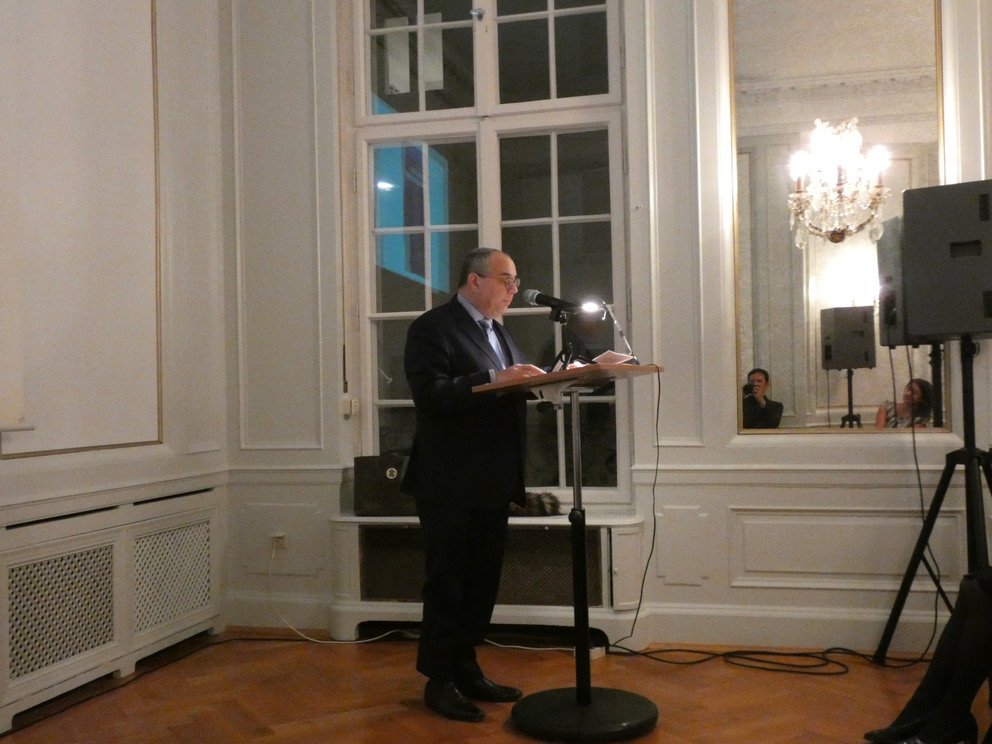 Gru&szlig;worte des franz&ouml;sischen Generalkonsuls Pierre Lanapats 