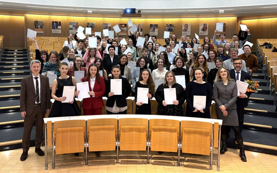 Gruppenfoto Abschlussfeier