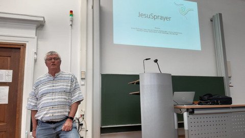 Jesus in unserer Stadt: JesuSprayer in Passau