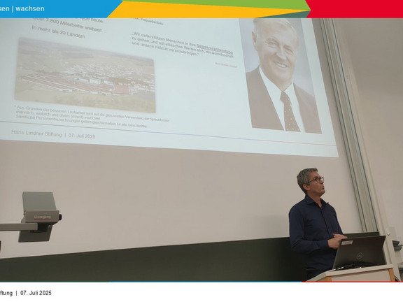 Guest lecture of Christian Schl&auml;ger