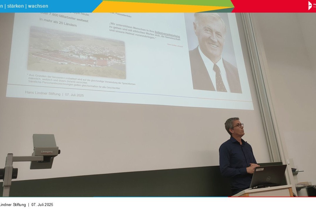 Guest lecture of Christian Schl&auml;ger