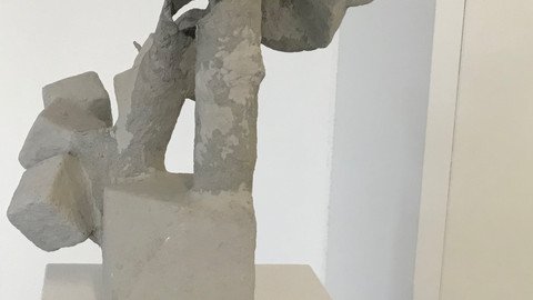 Ausstellungsst&uuml;ck Figuration und Abstraktion: Steinelement