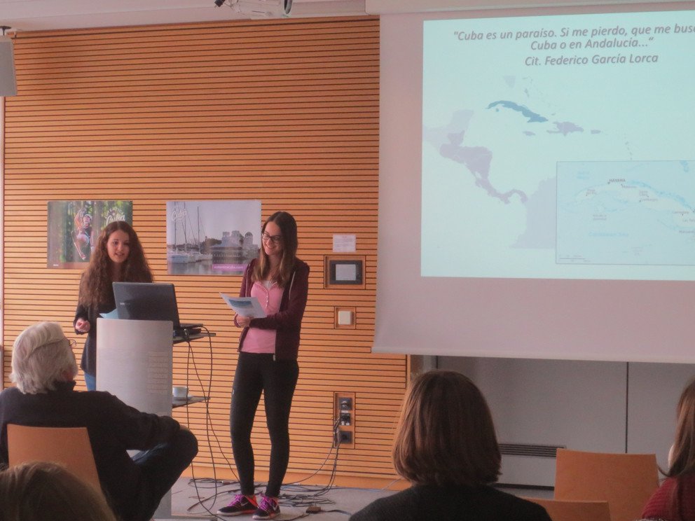Kristina Joswig und Matilde Kn&ouml;fel berichten von ihren Erfahrungen auf Kuba.