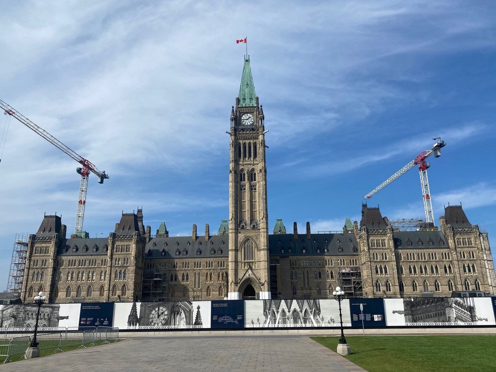 Parlamentsgeb&auml;ude in Ottawa