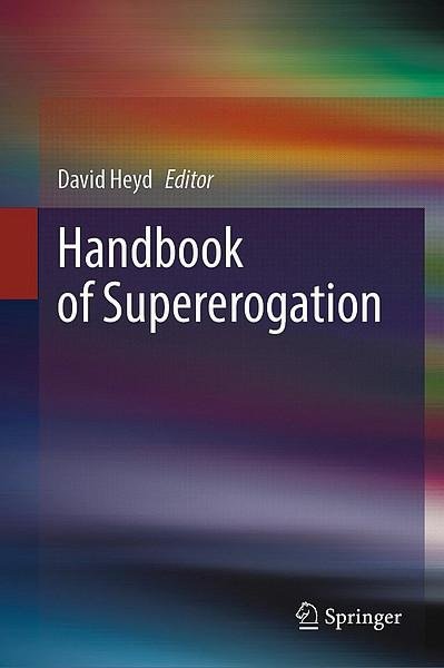 Cover des Handbooks Supererogation
