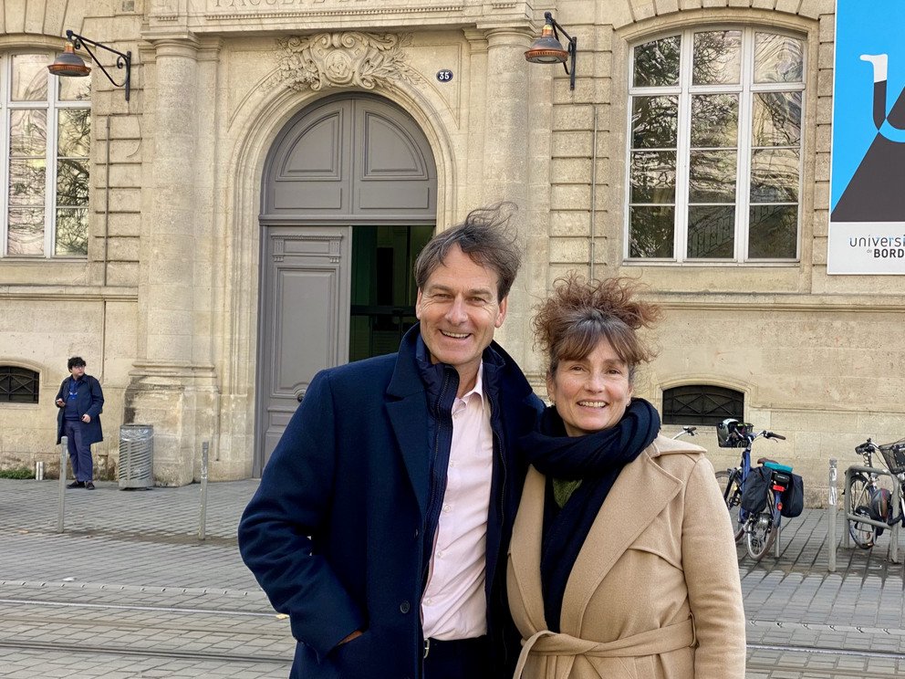 [Translate to Englisch:] Prof. Barmeyer und Dr. Sauvage