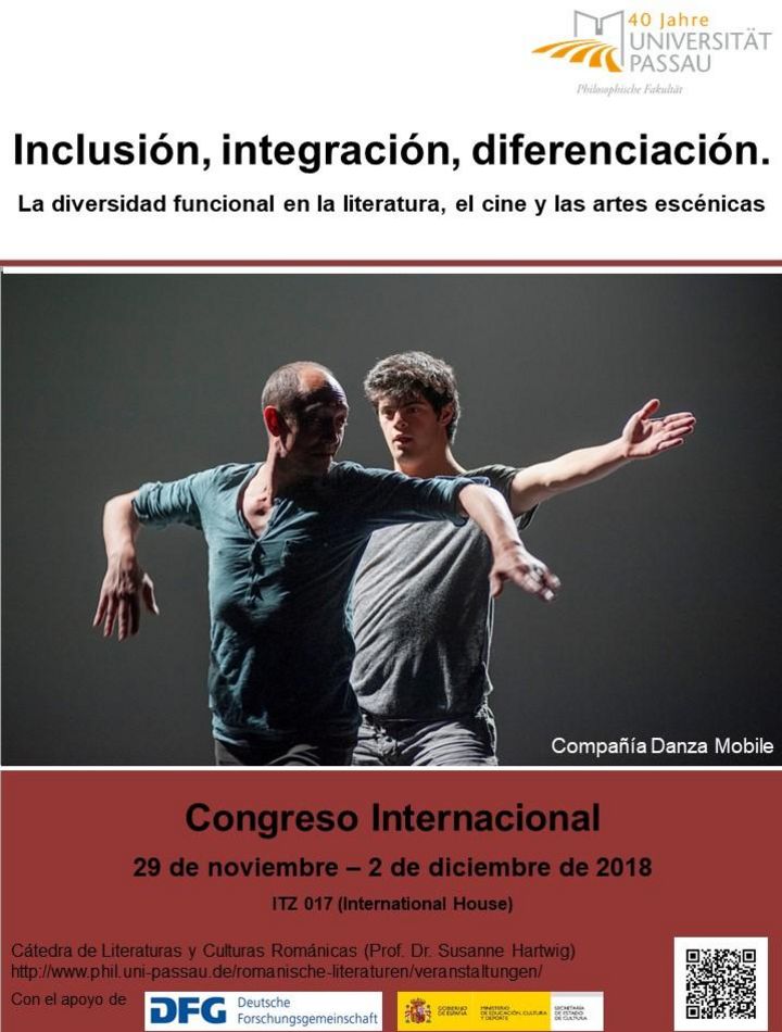 Plakat zum Kongress "Inclusión"