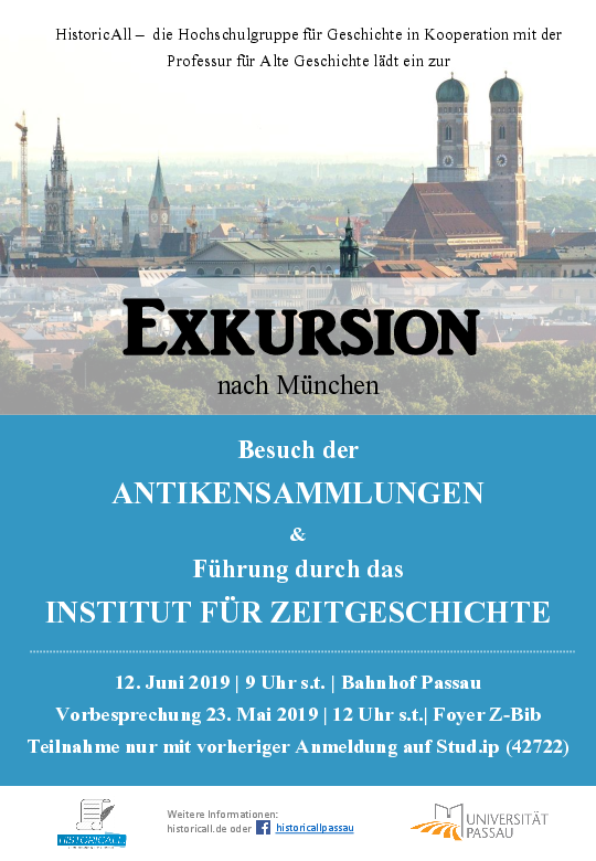 Plakat Exkursion