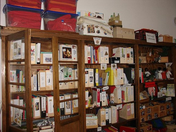 Raum und Materialien der Lernwerkstatt Religionsunterricht