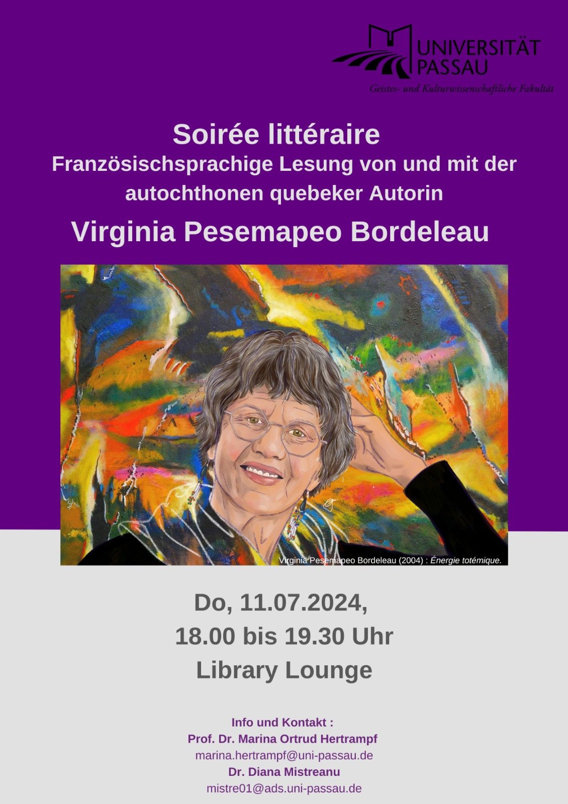 Plakat Kulturelle Veranstaltungen