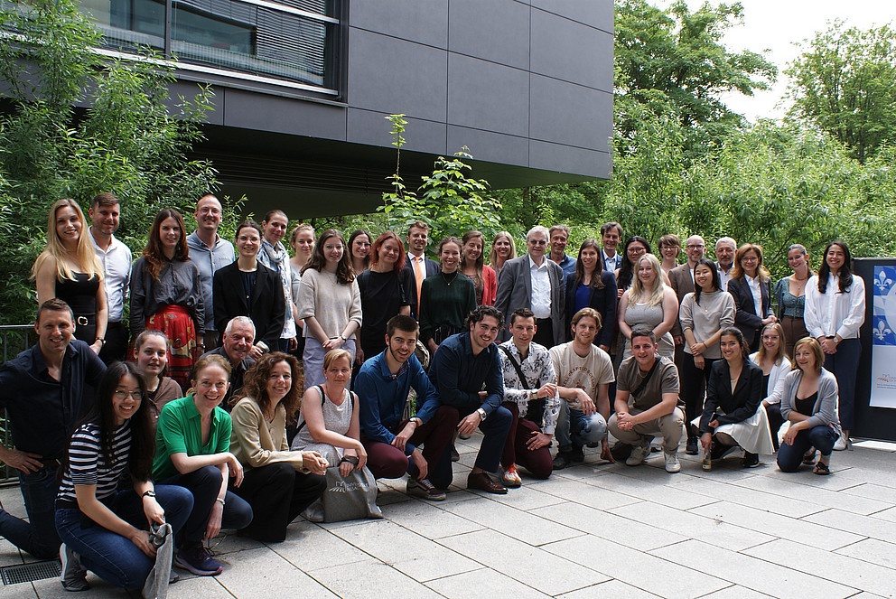 Die Teilnehmerinnen und Teilnehmer des Quebec-Tages an der Universität Passau. Foto: Céline Mertesz, Lichtgestalten