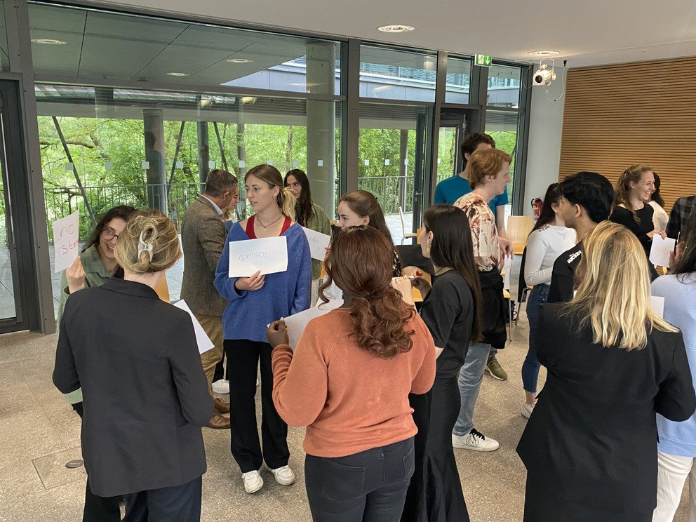 Conversations between participants 