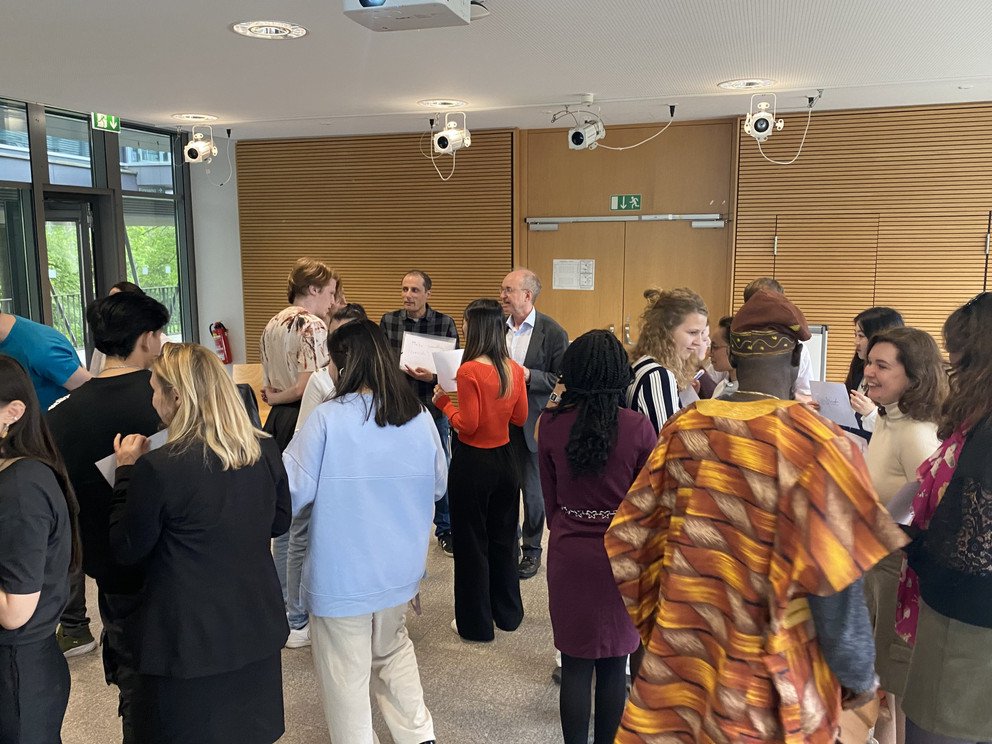 Conversations between participants 