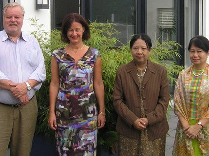 Besuch der Botschafterin aus Myanmar Daw Yin Yin Myint, August 2015