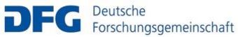 Logo der Deutschen Forschungsgemeinschaft